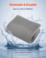 Double-Layer Cat Litter Trapping Mat, 24 x 15 in - Image 4
