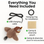 Rechargeable Flapping Bird Interactive Cat Toy - Image 3