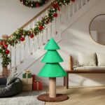 Christmas Tree Cat Scratching Post, 31.5 in - Image 5
