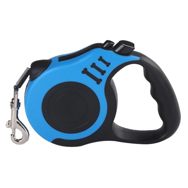16 ft Retractable Dog Leash with One-Button Lock