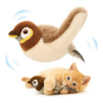 Rechargeable Flapping Bird Interactive Cat Toy